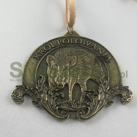Medal mosiężny M2- V-ce Król Polowania-107960