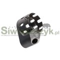 Płytka STRIKE INDUSTRIES tylna z portem QD i nakrętką do AR-15 (SI-AR-ECN&EEP-BK)-117728