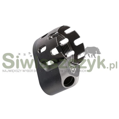 Płytka STRIKE INDUSTRIES tylna z portem QD i nakrętką do AR-15 (SI-AR-ECN&EEP-BK)-117728