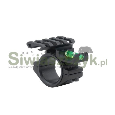 Szyna VECTOR OPTICS Picatinny do lunety z poziomicą 30 mm (SCACD-07)-117738