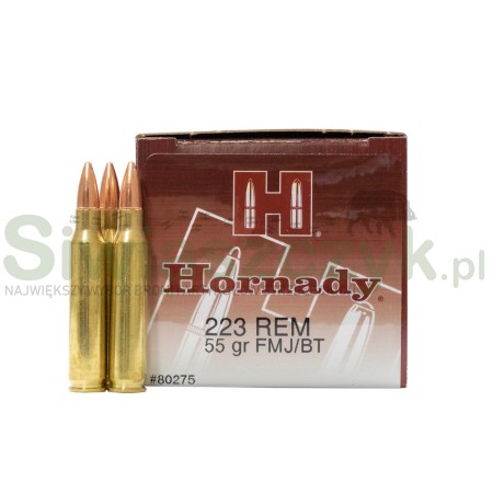 Amunicja HORNADY 223Rem FMJ-BT Training 3,6g(55gr)(50szt.)(80275)-117829