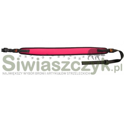 Pasek NIGGELOH do broni neopren różowy (1611 00011)-117851