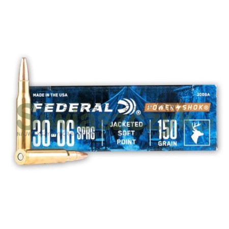 Amunicja FEDERAL 30-06 SP 9,7g(150gr)(3006A)-117929