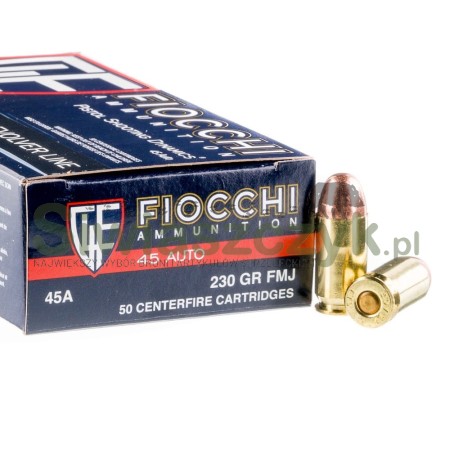 Amunicja FIOCCHI 45AUTO FMJ 14,9g (230gr)-101158