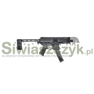 Pistolet SIG SAUER MPX K 4,5" kal.9x19-118147