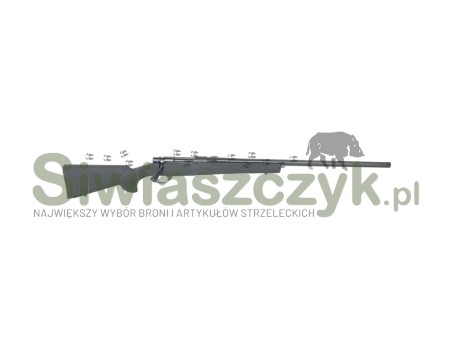 Sztucer HOWA 1500 Varmint Hogue Black kal. 308 Win.-118161