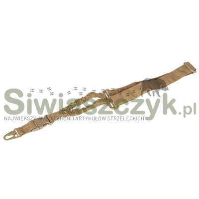 Pas PRIMAL GEAR Bungee Stylia jednopunktowy- Coyote Brown-118224