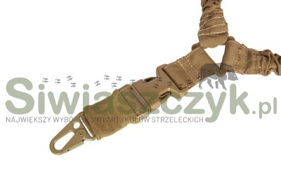 Pas PRIMAL GEAR Bungee Esmo jednopunktowy- Coyote Brown-118230