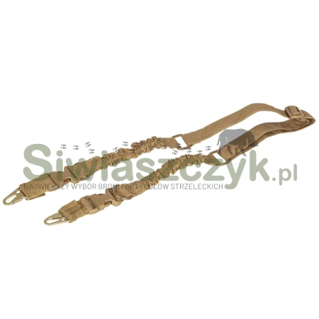 Pas PRIMAL GEAR Bungee Acodon dwupunktowy- Coyote Brown-118232