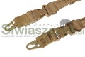 Pas PRIMAL GEAR Bungee Acodon dwupunktowy- Coyote Brown-118233