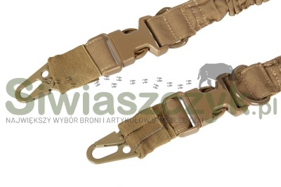 Pas PRIMAL GEAR Bungee Acodon dwupunktowy- Coyote Brown-118233
