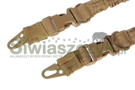 Pas PRIMAL GEAR Bungee Acodon dwupunktowy- Coyote Brown-118233