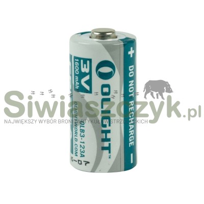 Bateria OLIGHT 3V CR123A Li-Fe 1600mAh-118369