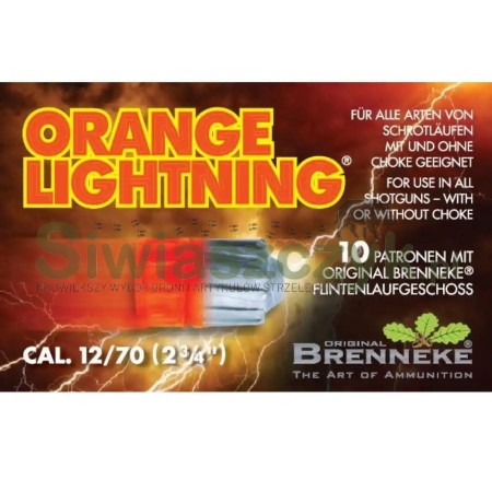 Amunicja BRENNEKE kal. 12/70 Orange Lightning 28,4g (120810)-118507