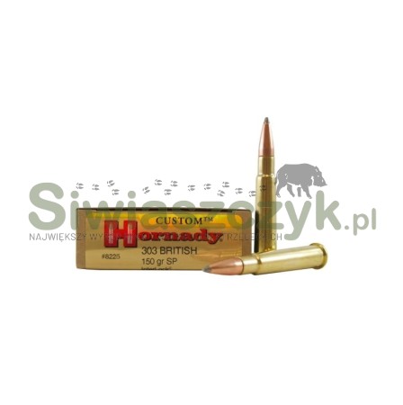 Amunicja HORNADY kal.303Brit. SP 9,7g(150gr)(8225)-118511