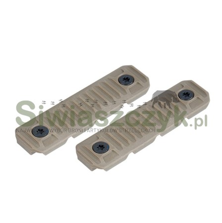 Osłony STRIKE INDUSTRIES szyny M-LOK Długie 2 szt. (SI-AR-CM-COVER-L-BK)-118609