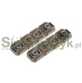 Osłony STRIKE INDUSTRIES szyny M-LOK Długie 2 szt. (SI-AR-CM-COVER-L-BK)-118610