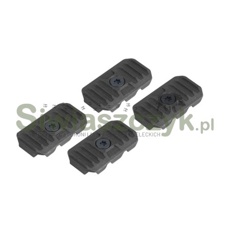 Osłony STRIKE INDUSTRIES szyny M-LOK krótkie 2 szt. (SI-AR-CM-COVER-S-BK)-118611