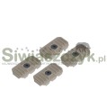 Osłony STRIKE INDUSTRIES szyny M-LOK krótkie 2 szt. (SI-AR-CM-COVER-S-FDE)-118613