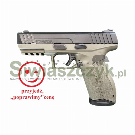 Pistolet IWI Masada Optics Ready 4,1"OD Green kal. 9x19mm-118632