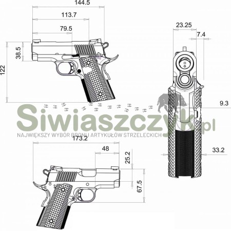 Pistolet BUL 1911 Ultra kal. 45ACP-118667