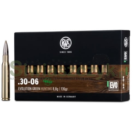 Amunicja RWS 30-06 EVO GREEN 8,8g(136gr)-118721
