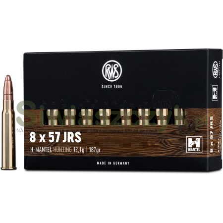 Amunicja RWS 8x57JRS HMK 12,1g(187gr)-118723