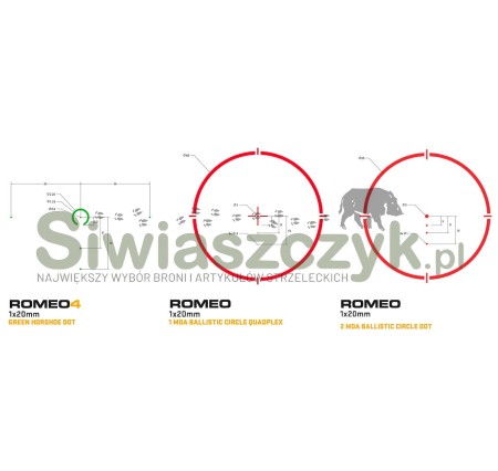 Kolimator Sig Sauer ROMEO4H 1x20mm (SOR52101)-118728
