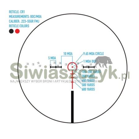 Luneta SIGHTMARK Citadel 1-10x24 CR1 (SM13138CR1)-118839