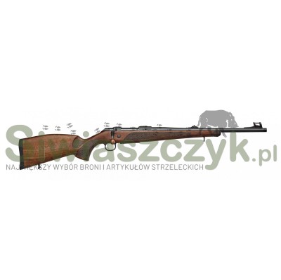 Sztucer CZ 600 LUX 20", M15x1 kal. 308Win-118104