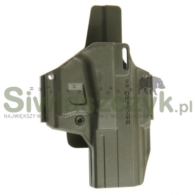 Kabura IMI Defense Z8017 MORF - X3 - Glock 17/ CZ P-10F / Zielona / 3 Adaptery-118955