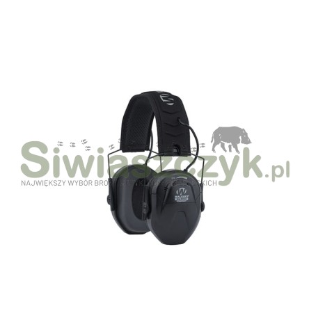 Aktywne ochronniki WALKER'S słuchu Razor Compact - Czarne (GWP-CRSEM)-119029