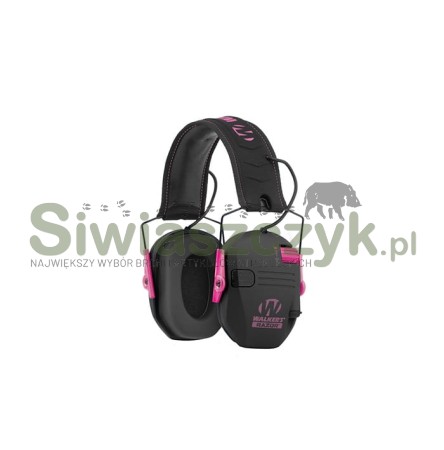 Ochronniki słuchu WALKERS Razor Slim Różowe (GWP-RSEM-PNK)-119030