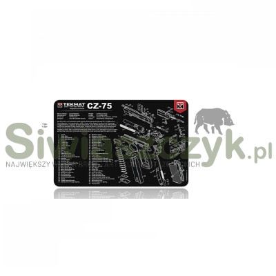 Mata TEKMAT do czyszczenia broni CZ-75 (TEK-R17-CZ75)-119159