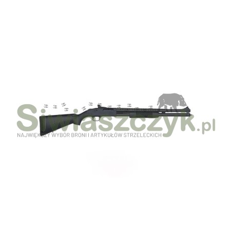 Strzelba MOSSBERG 500 XS Ghost Ring HS Kal.12/76  (50567)-100568