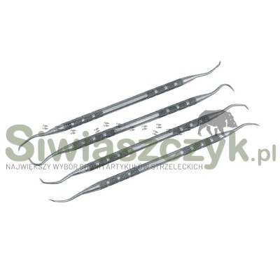 Stalowe skrobaki TIPTON do broni 4 szt. (324770)-119237