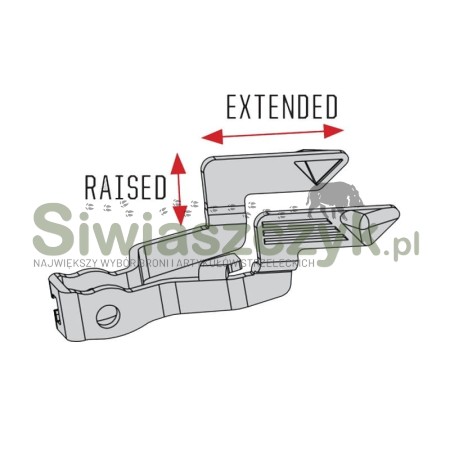 Podwyższony zrzut zamka KAGWERKS do Glock gen 5 (KAG-GSRA-R2)-119400