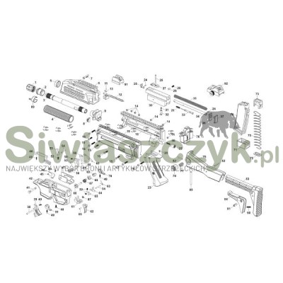 Kurek CZ Scorpion EVO3 (3660-0360-0704)-119516