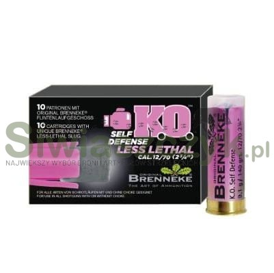 Naboje Brenneke kal. 12/70 K.O. SelfDefence 8,2g(140gr)(8623)-119570