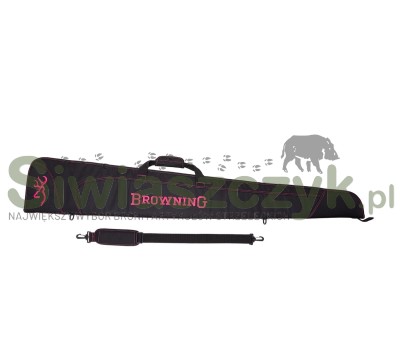 Futerał BROWNING MARKSMAN GUNSLIP IN DARK/PINK FOR SHOTGUN 136CM-119574
