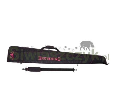 Futerał BROWNING MARKSMAN GUNSLIP IN DARK/PINK FOR SHOTGUN 136CM-119574
