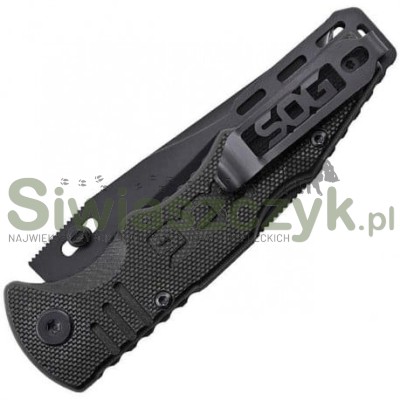 Nóż SOG Salute Mini Black Oxide-119583