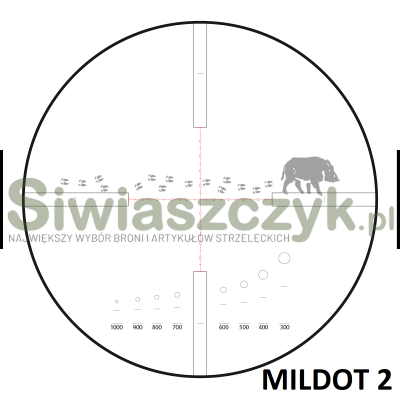 Luneta Meopta ZD 6-24x56 RD MIL DOT 2-119590
