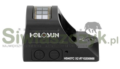 Kolimator HOLOSUN HS407C X2 Micro Red Dot Solar Panel-119606