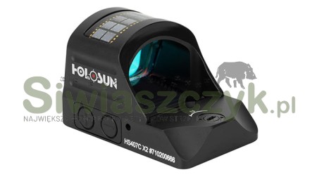 Kolimator HOLOSUN HS407C X2 Micro Red Dot Solar Panel-119607