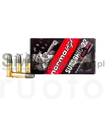 Amunicja NORMA 22LR Subsonic TAC 2,59g(40gr) -119746