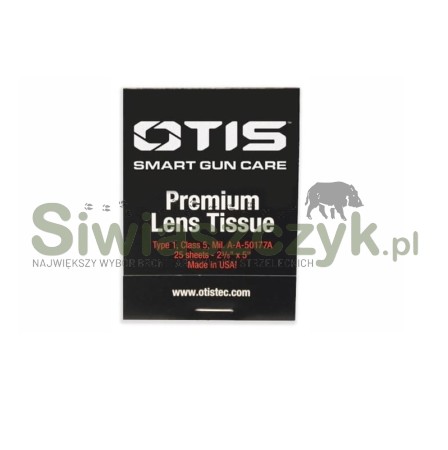 Chusteczki OTIS do optyki (25szt)(RW-422)-119809