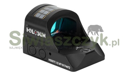 Kolimator HOLOSUN HS507C X2 Micro Red Dot- Solar Panel-120089