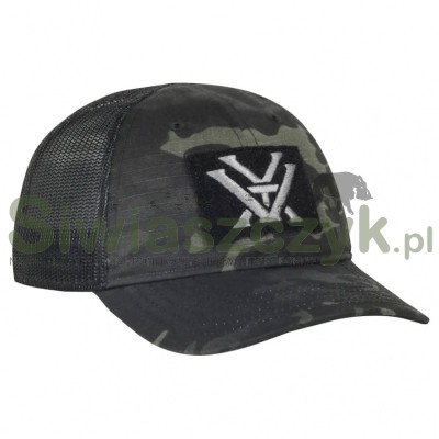 Czapka VORTEX z daszkiem męska Counterforce czarny kamuflaż -120131