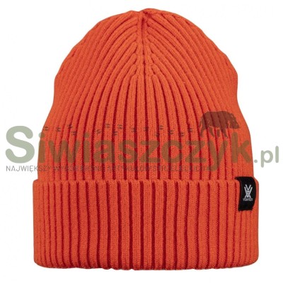 Czapka VORTEX męska Northern Meander Beanie pomarańczowa -120141
